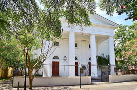 Fun things to do in Charleston : First Baptist Church. 