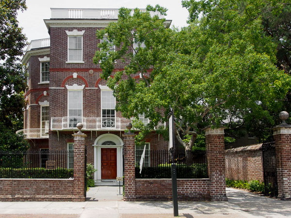 Fun things to do in Charleston : Nathaniel Russell House in Charleston SC.