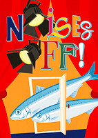 Noises Off show at the Dock Street Theatre in Charleston, SC. 