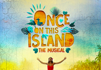 Once On This Island Musical show at the Gaillard Center in Charleston, SC. 