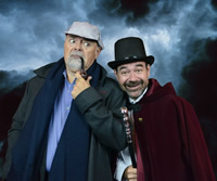 Sherlock Holmes Play at the Black Fedora Comedy Mystery Theatre in Charleston SC. 