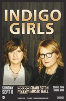 Indigo Girls Show in Charleston, SC. 