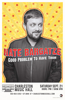 Nate Bargatze Show in Charleston, SC. 