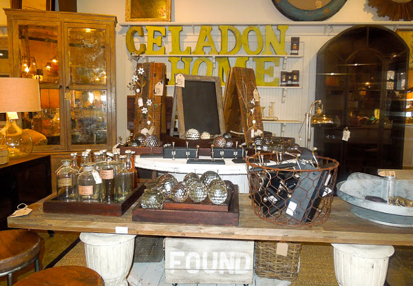 Fun things to do in Charleston : Celadon in Mt Pleasant SC. 