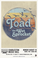 Toad the Wet Sprocket Show in Charleston, SC. 