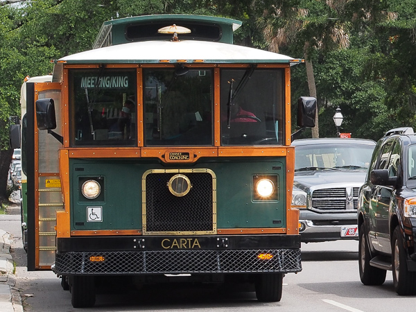 charleston tours trolley